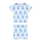 Ever After Ribbed Two-Piece Pajama Short Set
