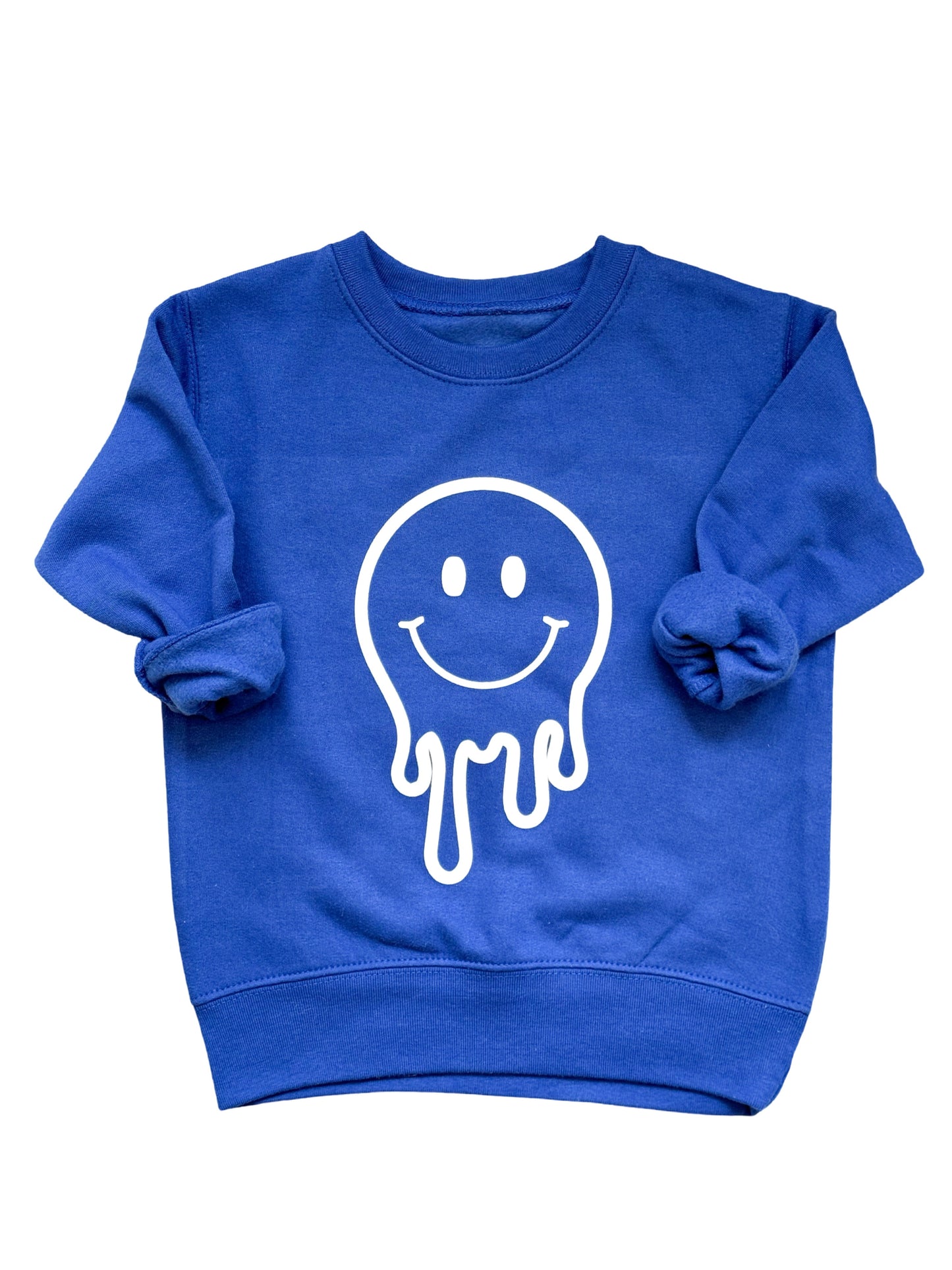 Smiley Drip Crewneck Sweatshirt