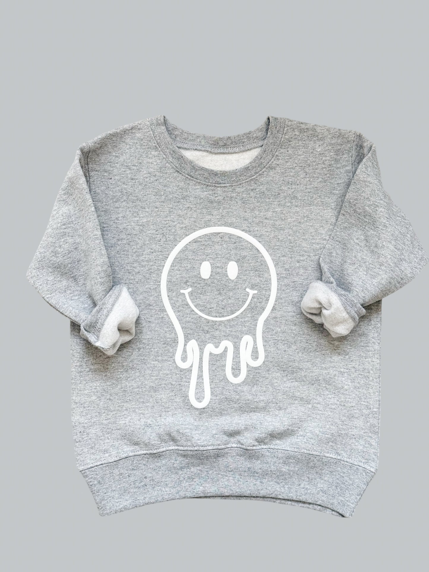 Smiley Drip Crewneck Sweatshirt