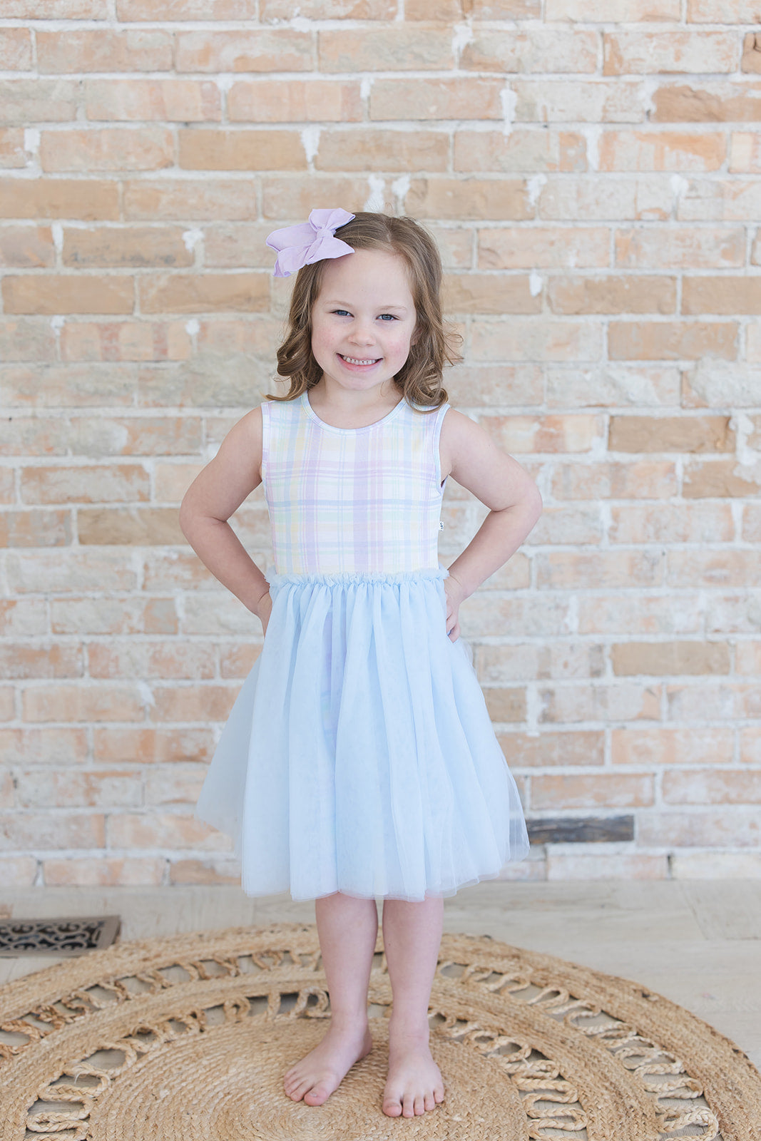 Pastel Prep Tulle Twirl Dress