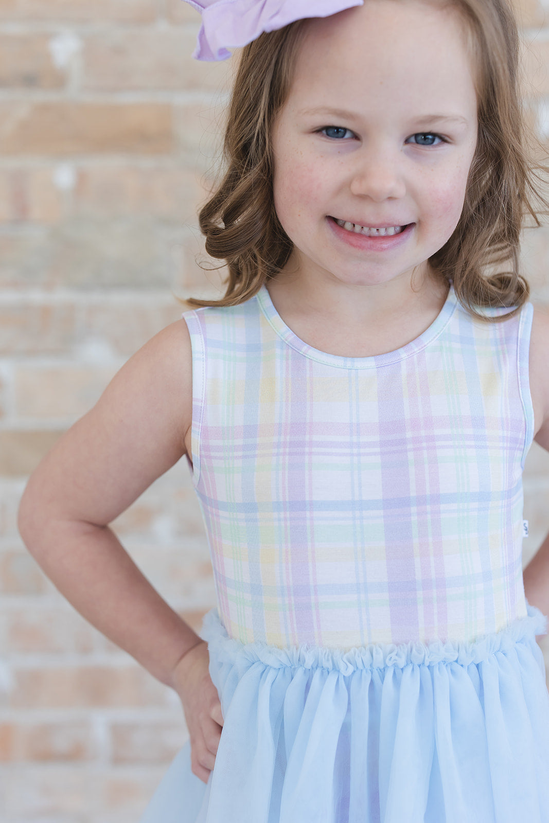 Pastel Prep Tulle Twirl Dress