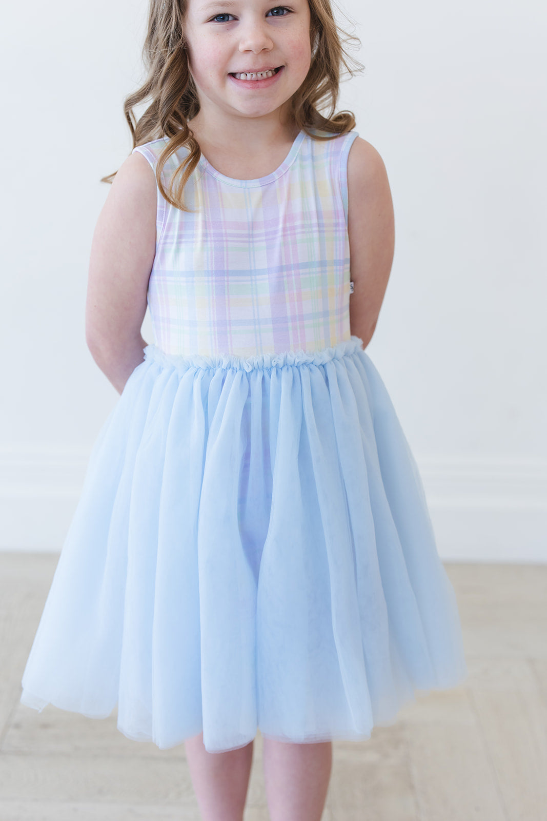 Pastel Prep Tulle Twirl Dress