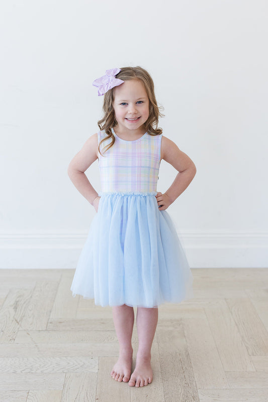 Pastel Prep Tulle Twirl Dress