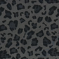 Black Leopard Print Convertible Ruffle Zippy