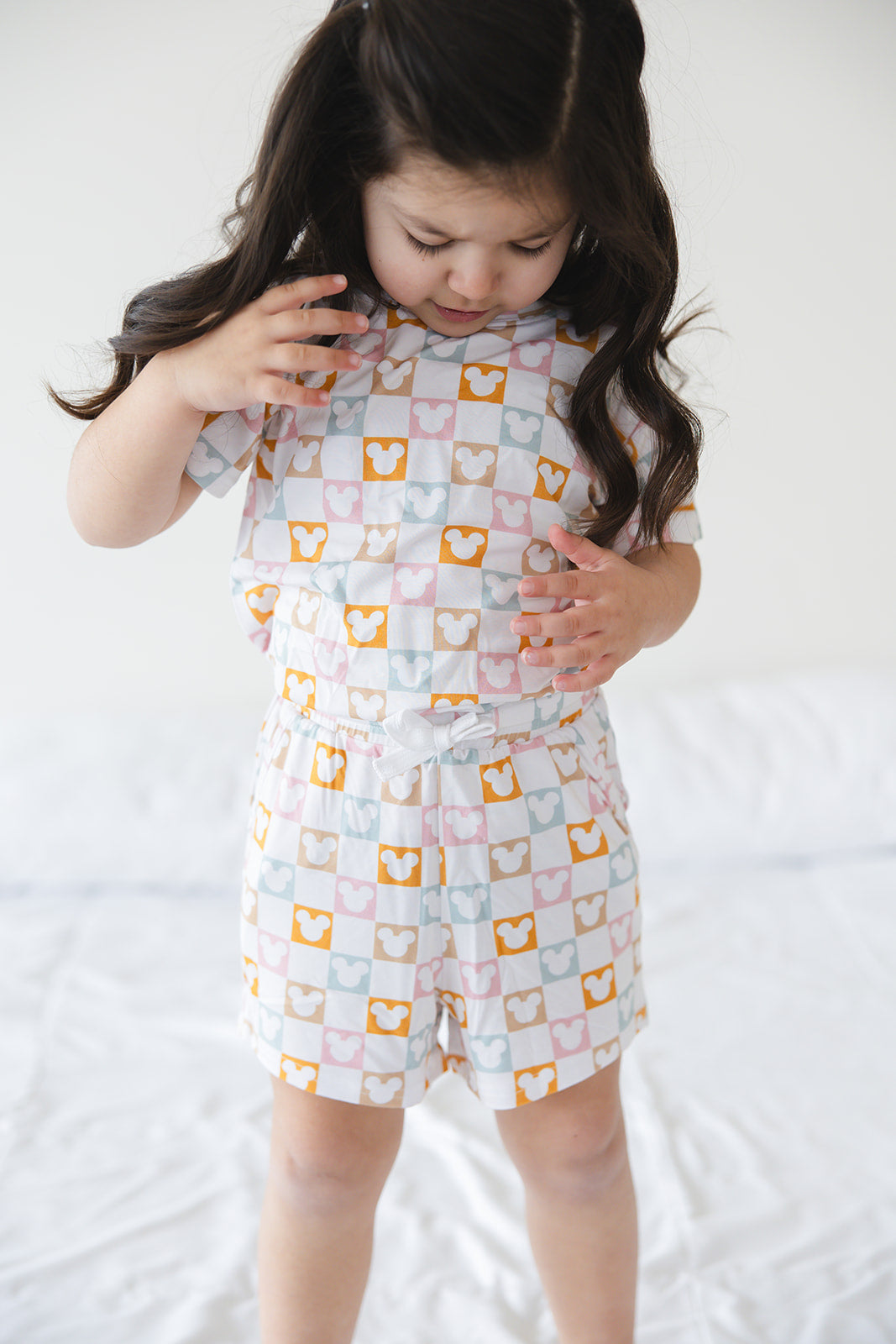 Checkerboard Charm Pocket Short Set