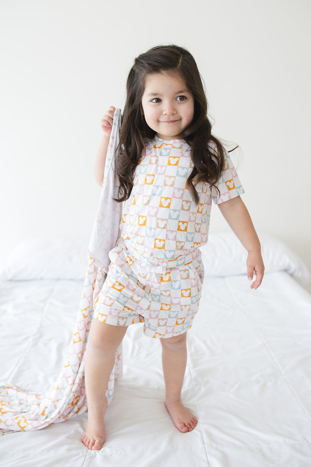 Checkerboard Charm Pocket Short Set
