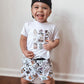 Costume Party Pocket Short Set- Black or White