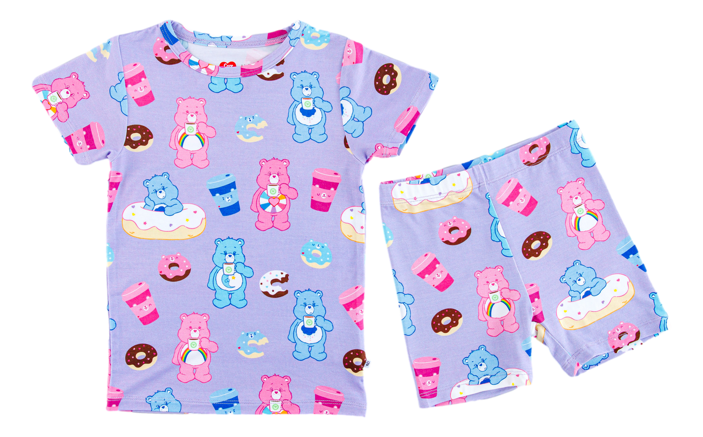 Care Bears™ Donuts And Coffee 2-Piece Short PJ