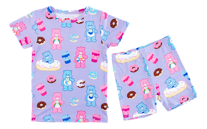 Care Bears™ Donuts And Coffee 2-Piece Short PJ