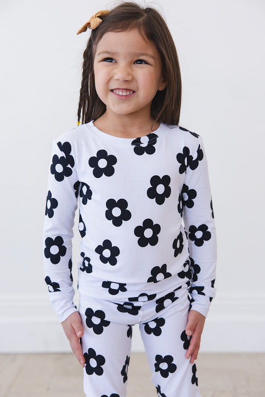 Presley Ribbed 2-Piece Pajama Set