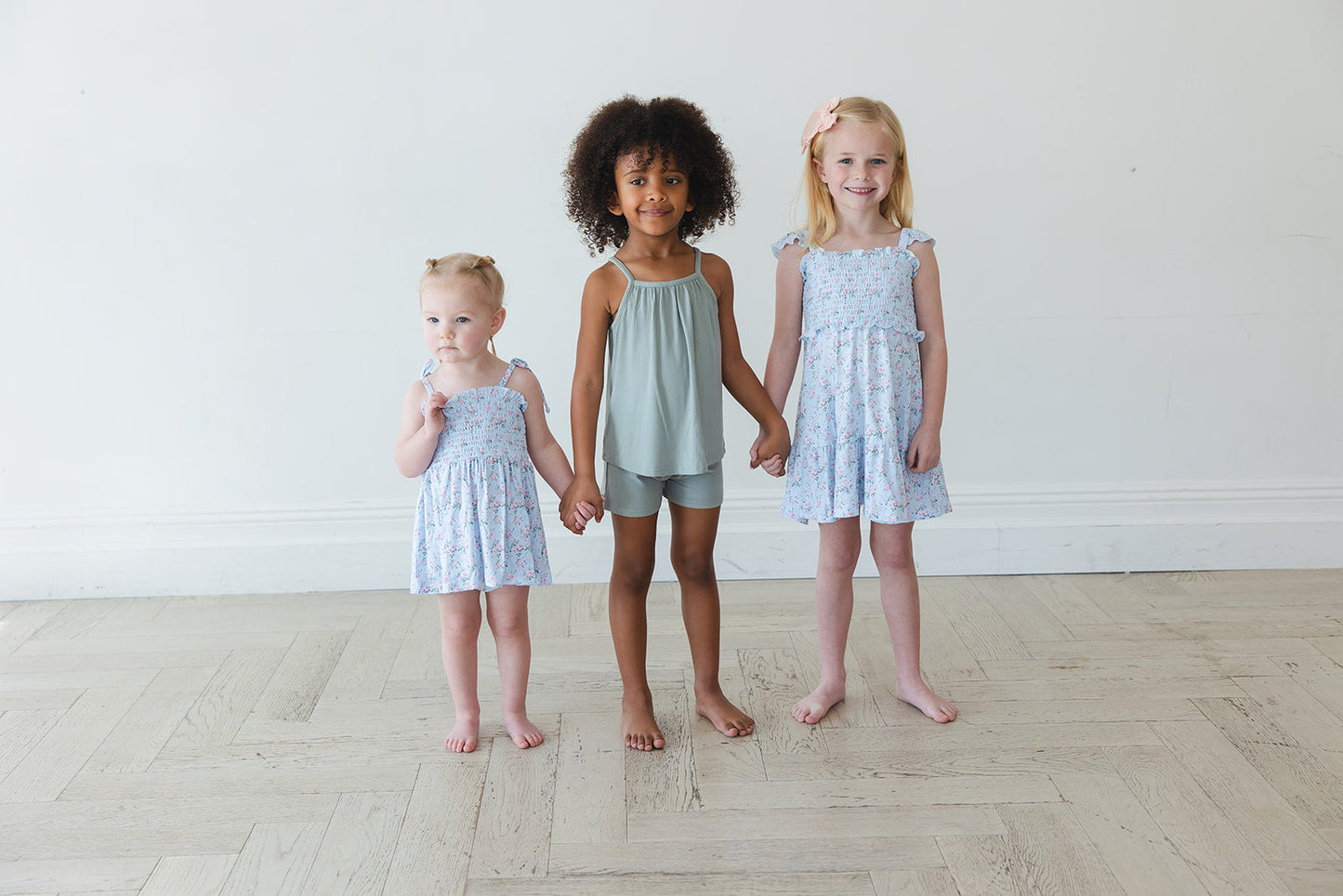 Eloise Smocked Diaper Dress Set