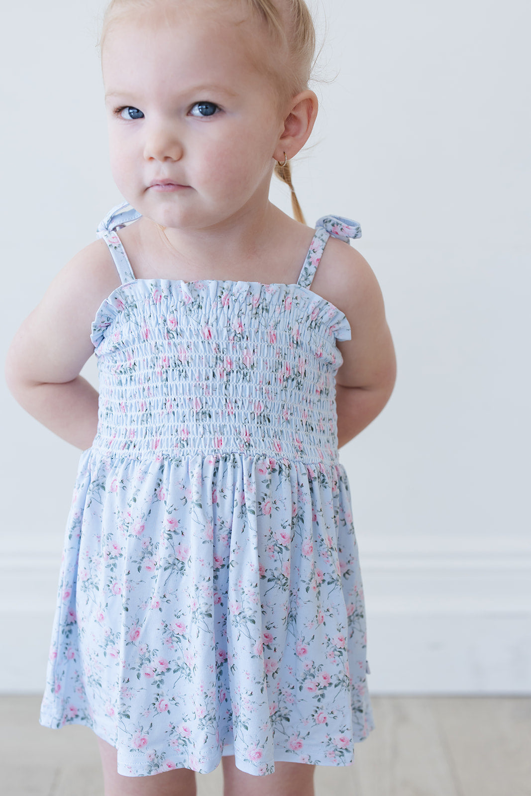 Eloise Smocked Diaper Dress Set