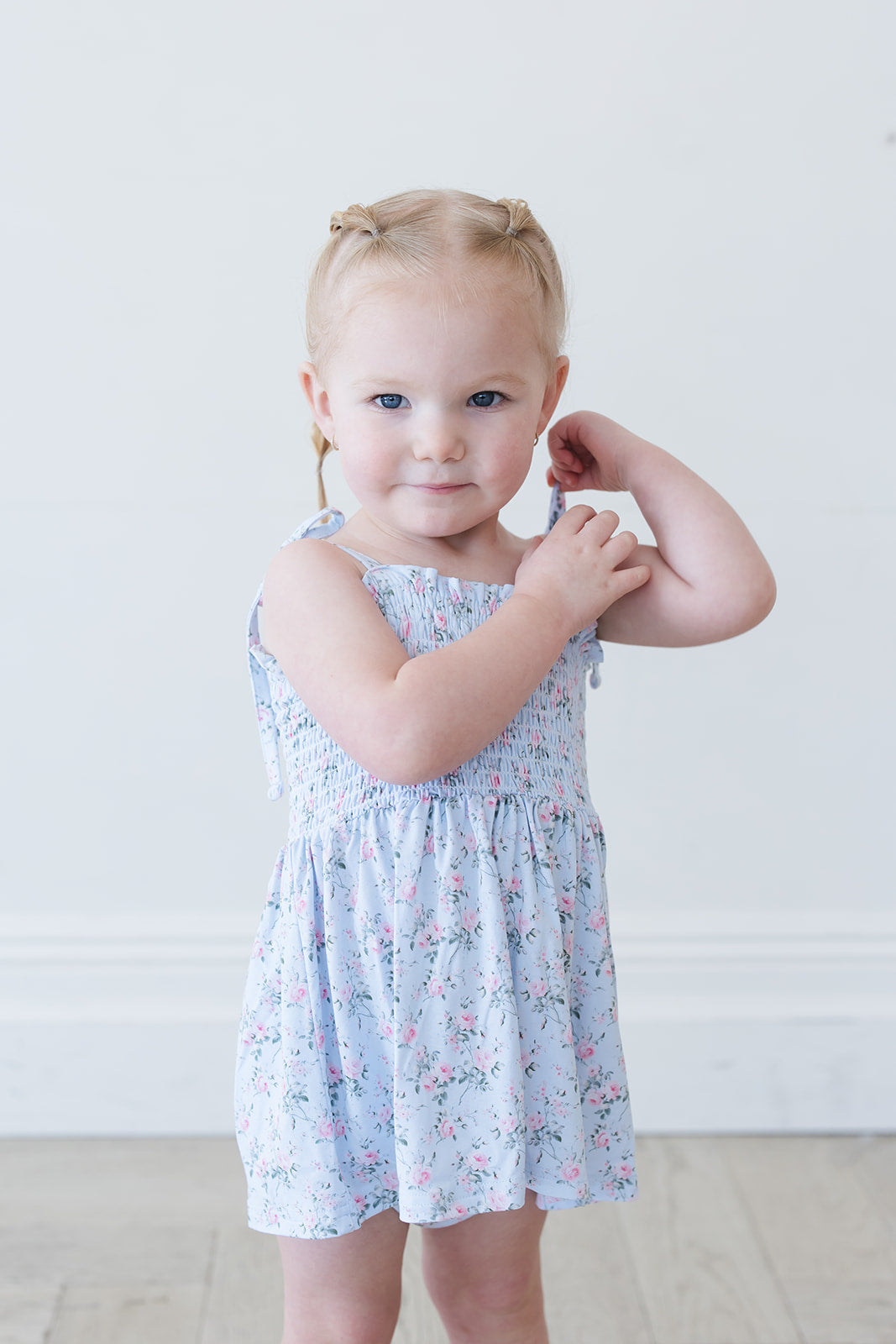 Eloise Smocked Diaper Dress Set
