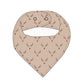 Reindeer Ridge Ribbed Bandana Bib