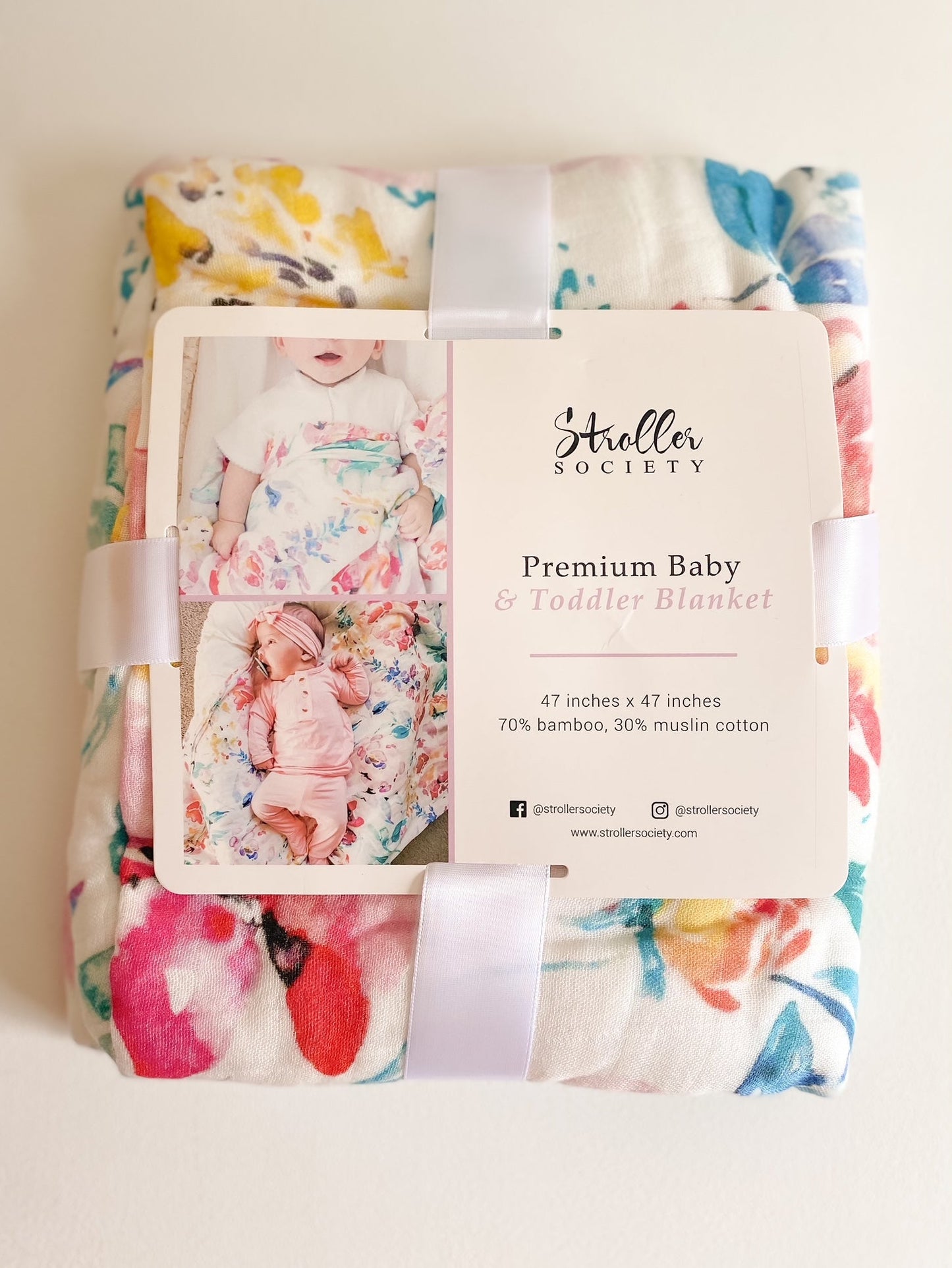 Flora Premium Toddler and Baby Blanket