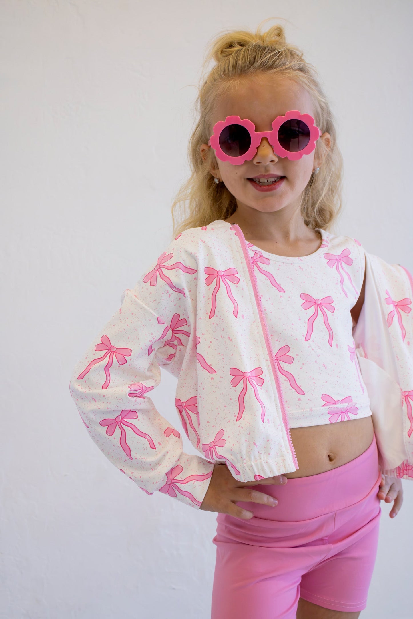 Pretty in motion- Bow Babe Jacket