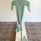 Mint Knotted Baby Gown With Hat/Headband Option (Newborn-3 months)