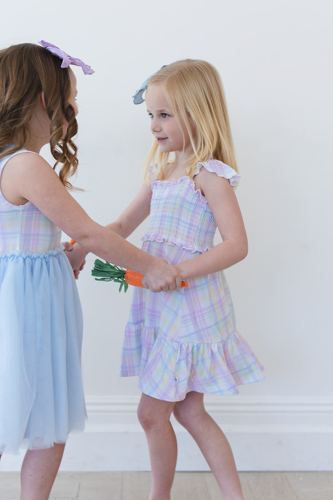 Pastel Prep Smocked Dress