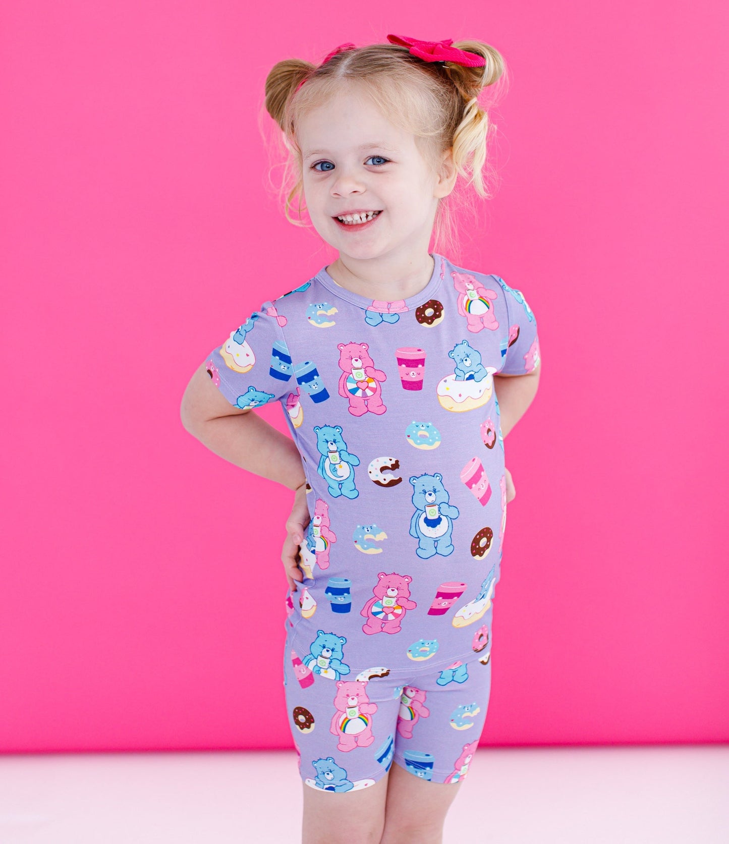 Care Bears™ Donuts And Coffee 2-Piece Short PJ