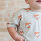 Tattoo Hearts Bubble Tee Romper