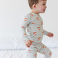 Tattoo Hearts 2-Piece Pajama Set
