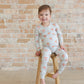 Tattoo Hearts 2-Piece Pajama Set