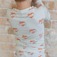 Tattoo Hearts 2-Piece Pajama Set