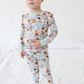 Snacks 2-Piece Pajama Set- Green