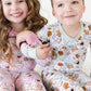 Snacks 2-Piece Pajama Set- Green