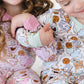 Snacks 2-Piece Pajama Set- Green
