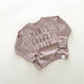 Mama's Coffee Date Embroidered Corded Crewneck -  Latte