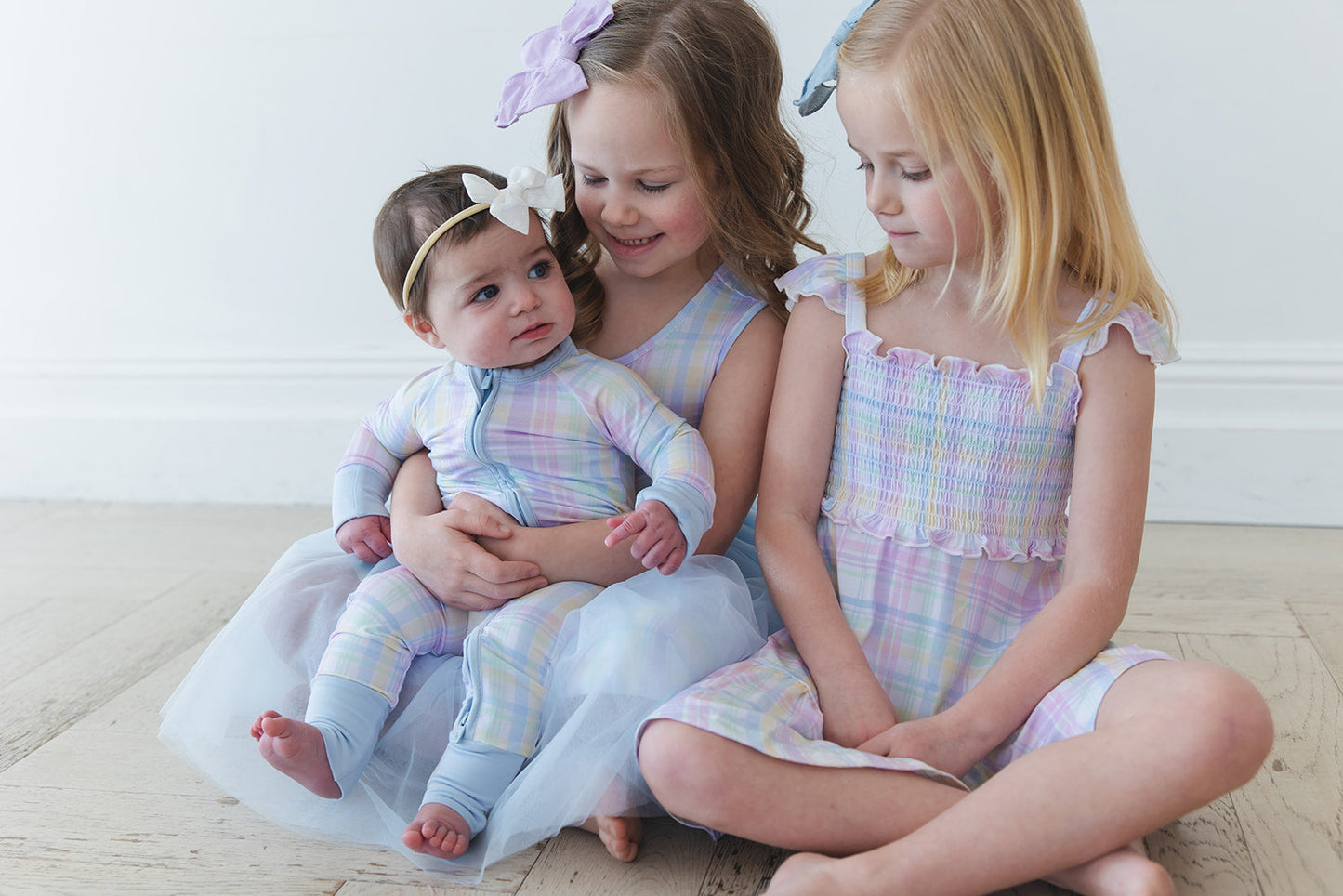 Pastel Prep Smocked Dress