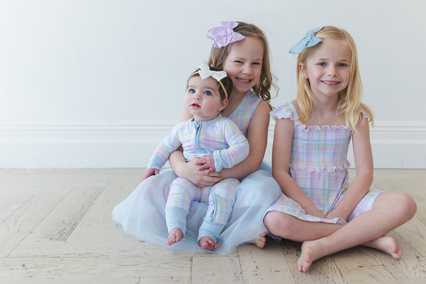 Pastel Prep Smocked Dress