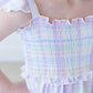 Pastel Prep Smocked Dress