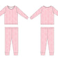 Pink Toile 2-Piece Pajama Set