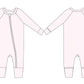 Pink Stripes Zippy Pajama