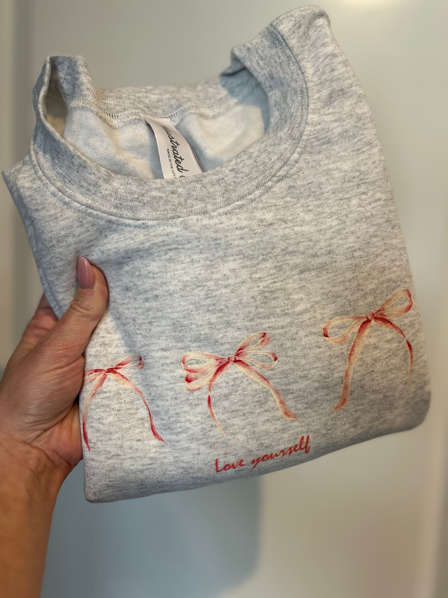 Love Yourself Graphic Sweatshirt