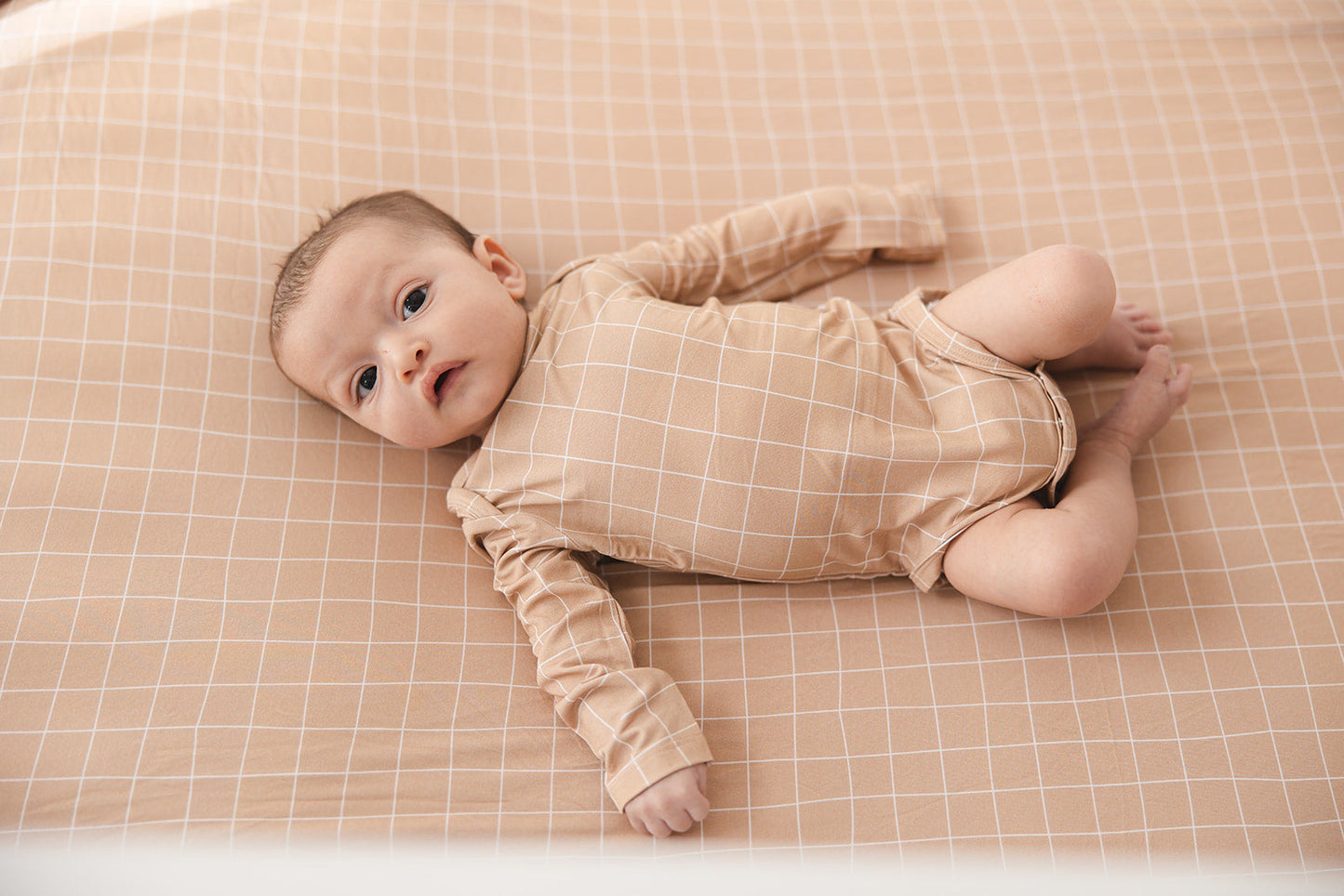 Cinnamon Cider Grid Bodysuit