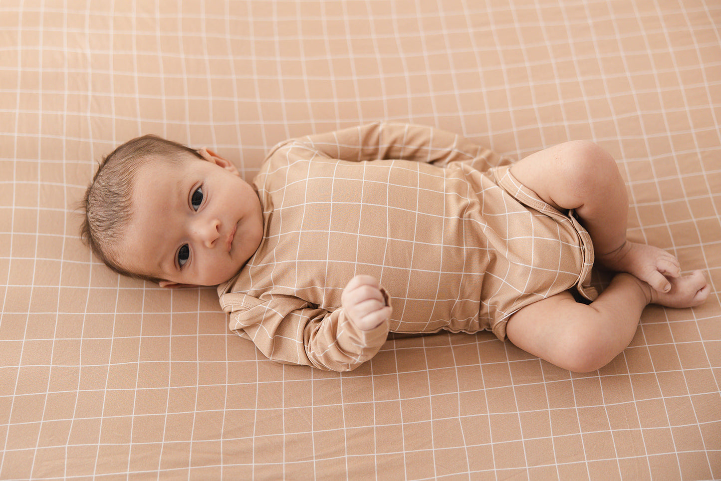 Cinnamon Cider Grid Bodysuit