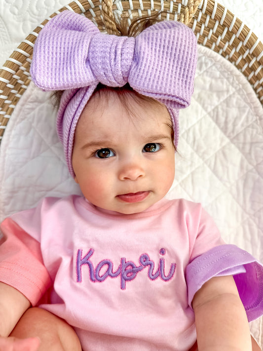Solid Waffle Knit Headband - Multiple Colors