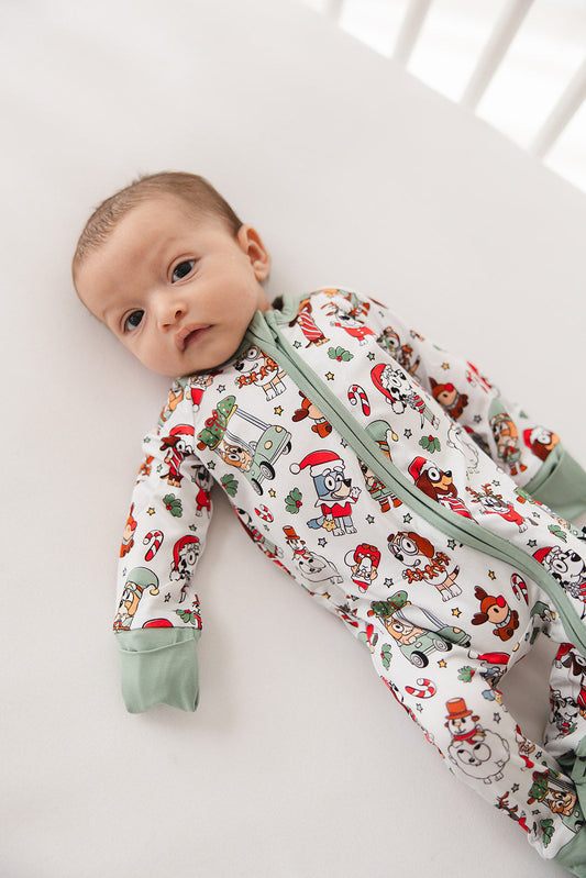 'Tis The Season Zip Romper