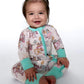 Pastel Park Belize Zippy Pajama