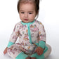 Pastel Park Belize Zippy Pajama