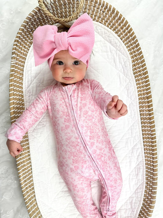 Pink Toile Zippy Pajama