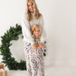 Vintage Christmas 2-Piece Pajama Set