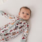 Vintage Christmas Zippy Pajama