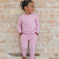 Cloud Terry Set- Ballet Blush