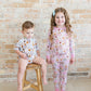 Snacks 2-Piece Pajama Set- Pink