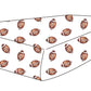 Football Ribbed Crib Sheet