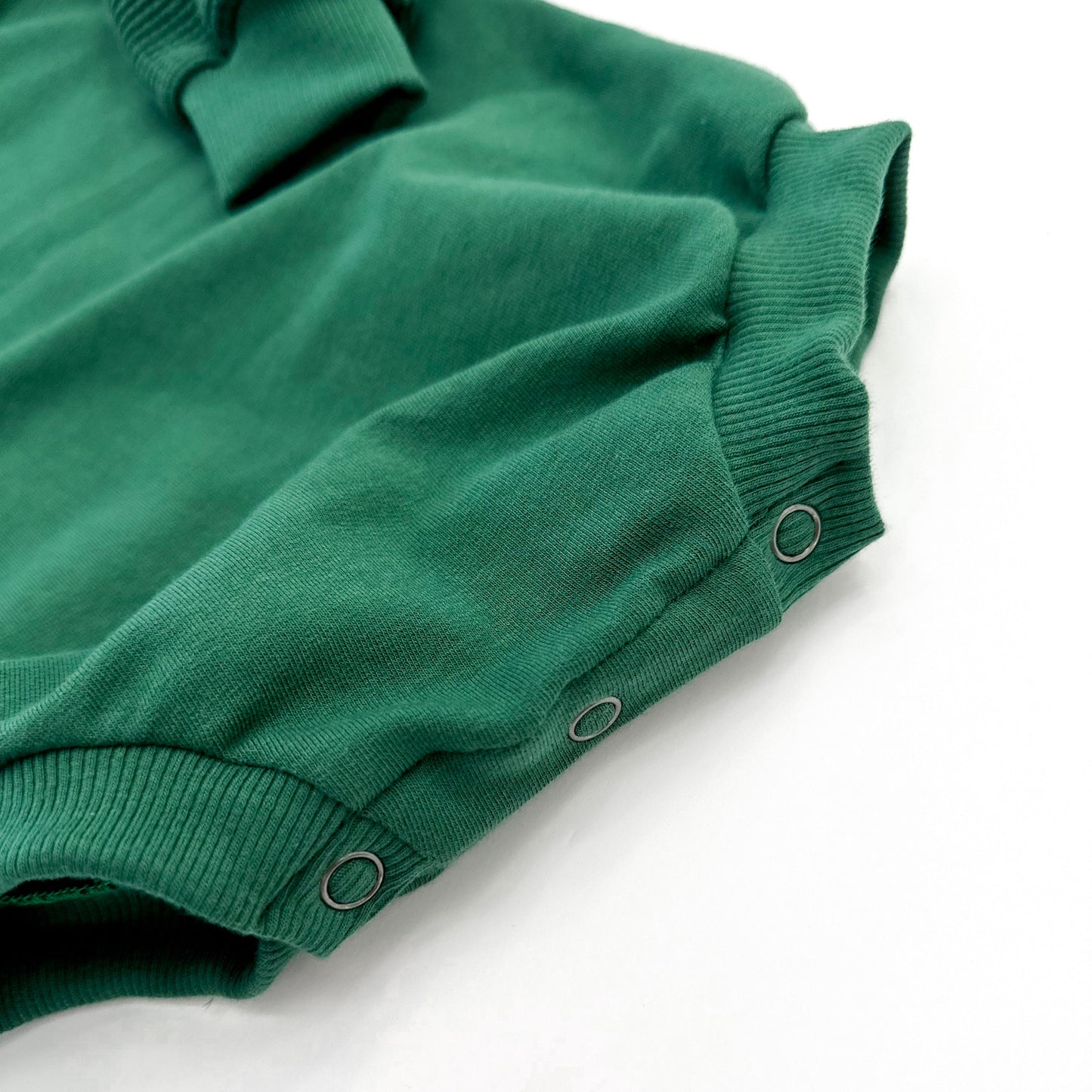 Lucky Little Dude Child Waffle Sleeve Sweater Romper